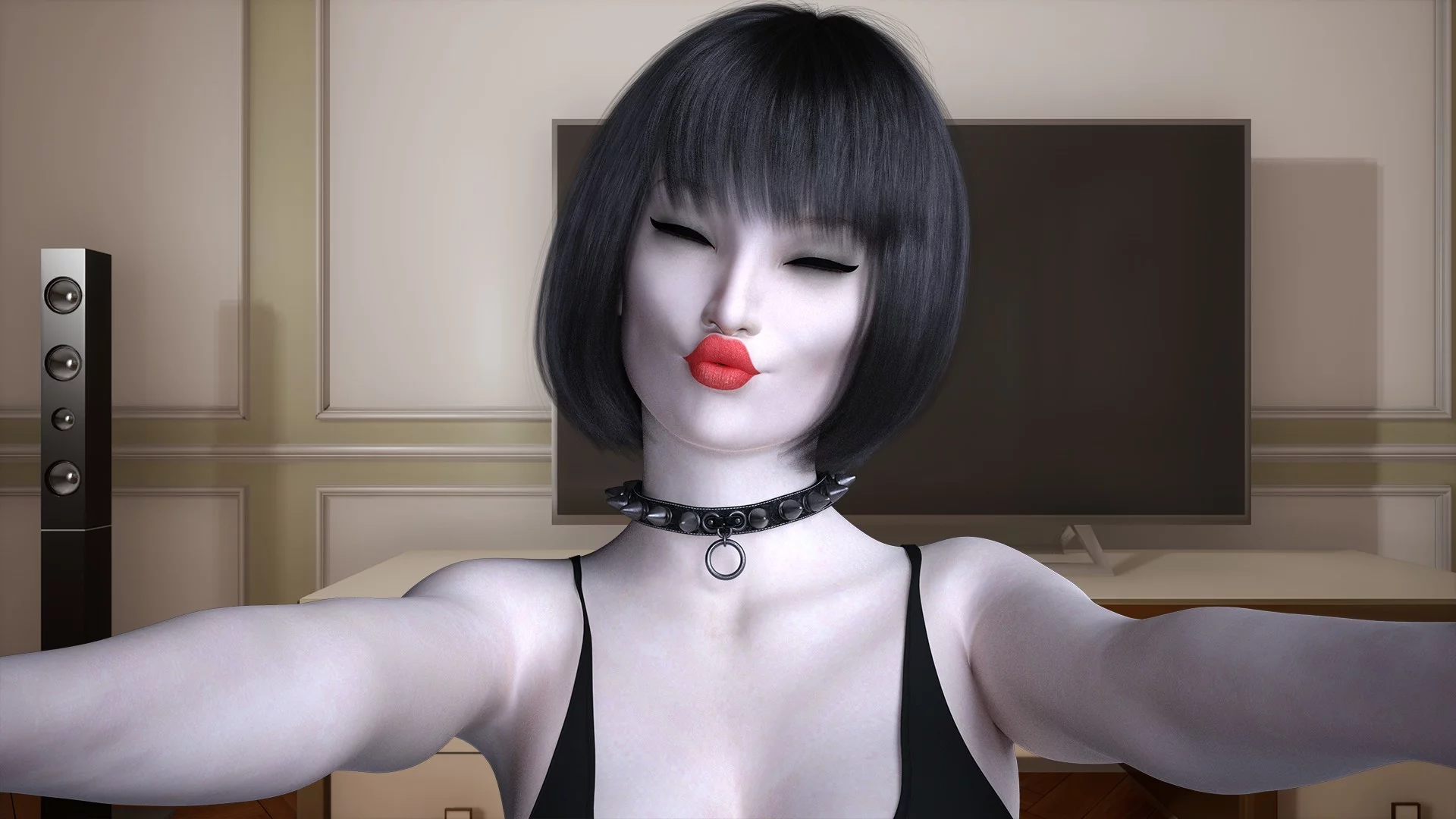 Изображение игры: Goth Girlfriend