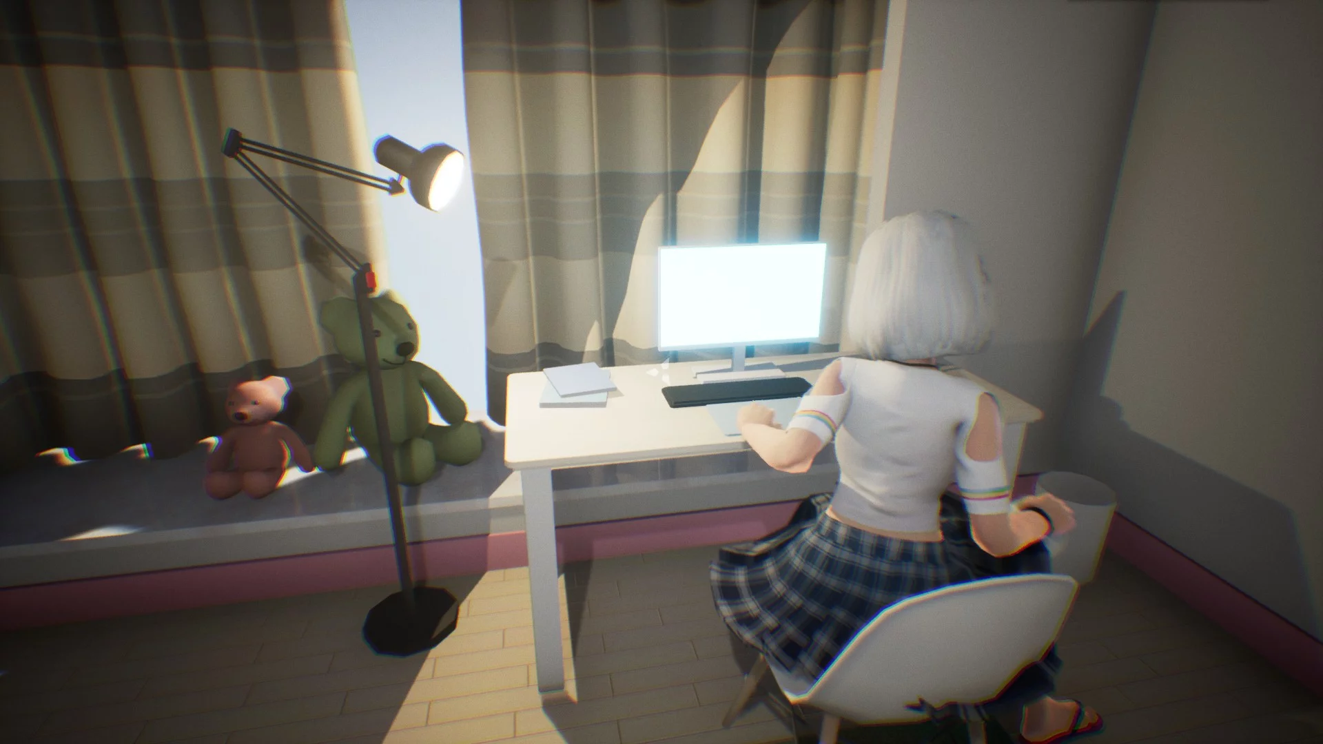 Изображение игры: girl friend simulator