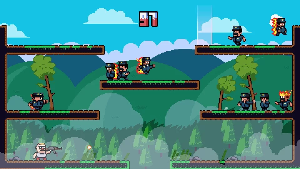 Изображение игры: Adventure Cop 2