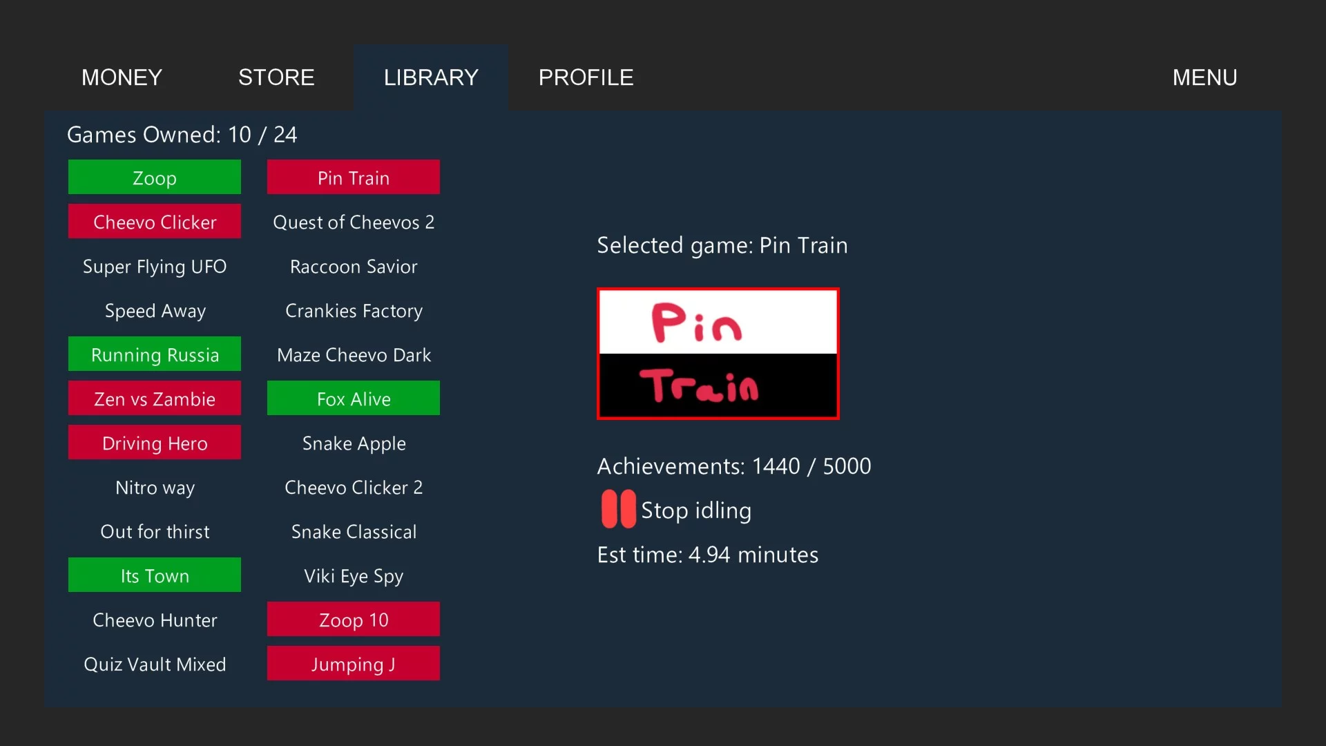 Изображение игры: Achievement Simulator