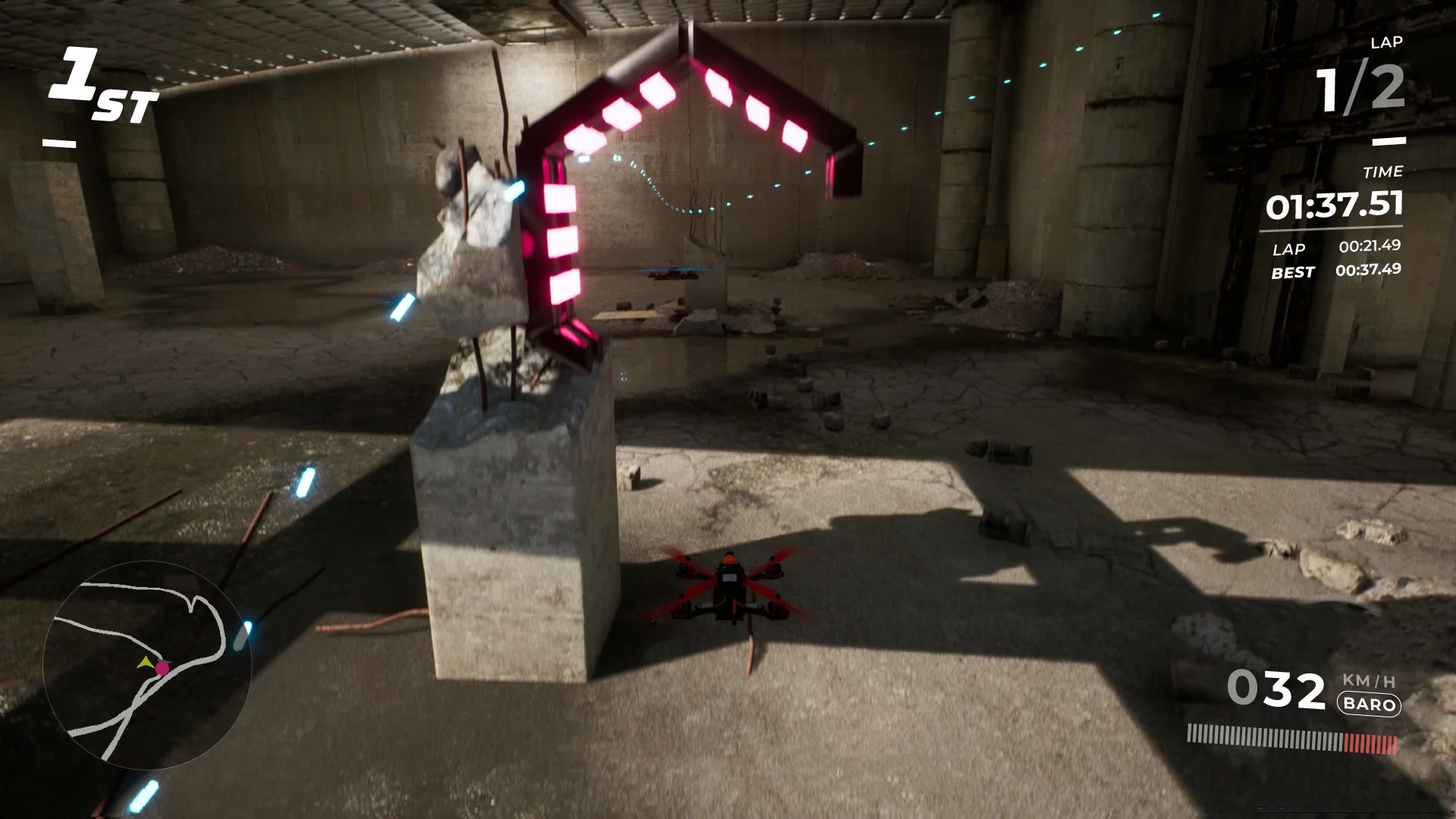 Изображение игры: Drone Tracks