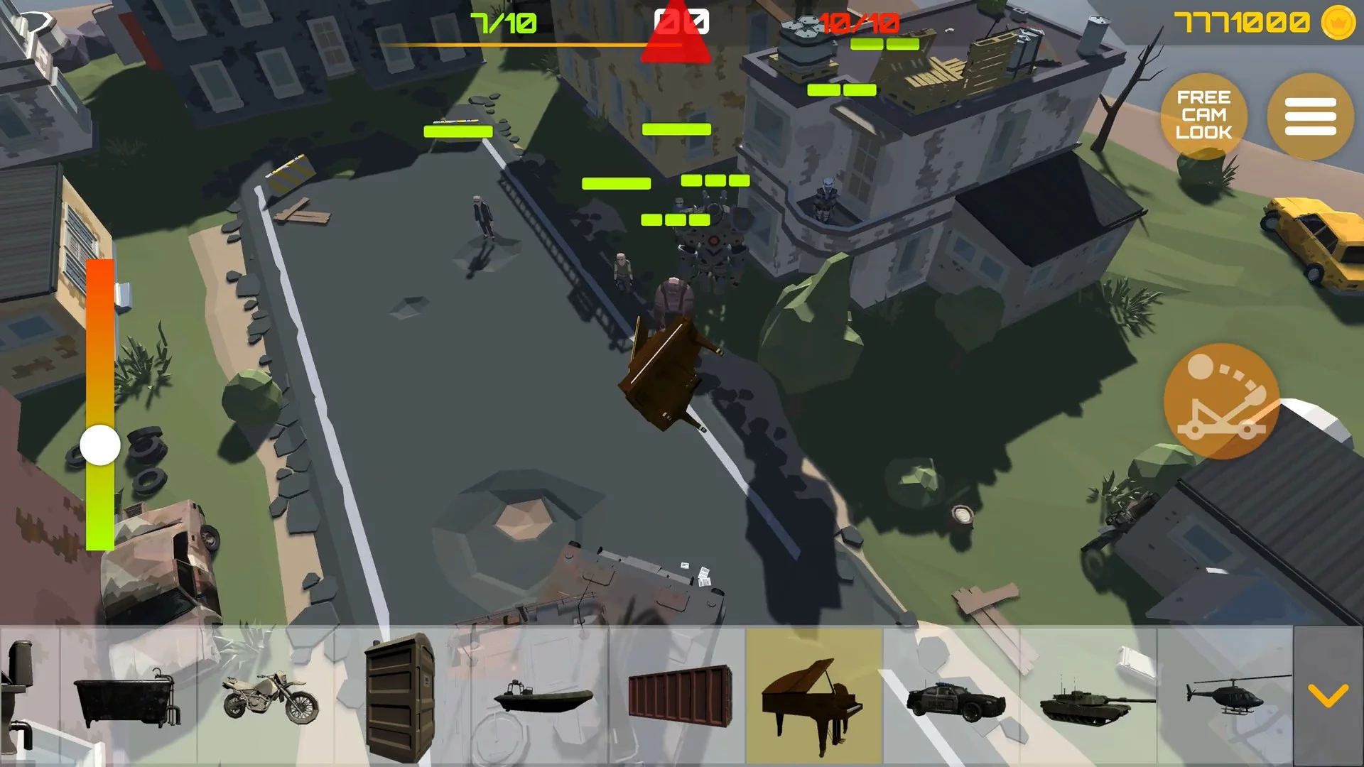 Изображение игры: CATAPULT BATTLE SIMULATOR!