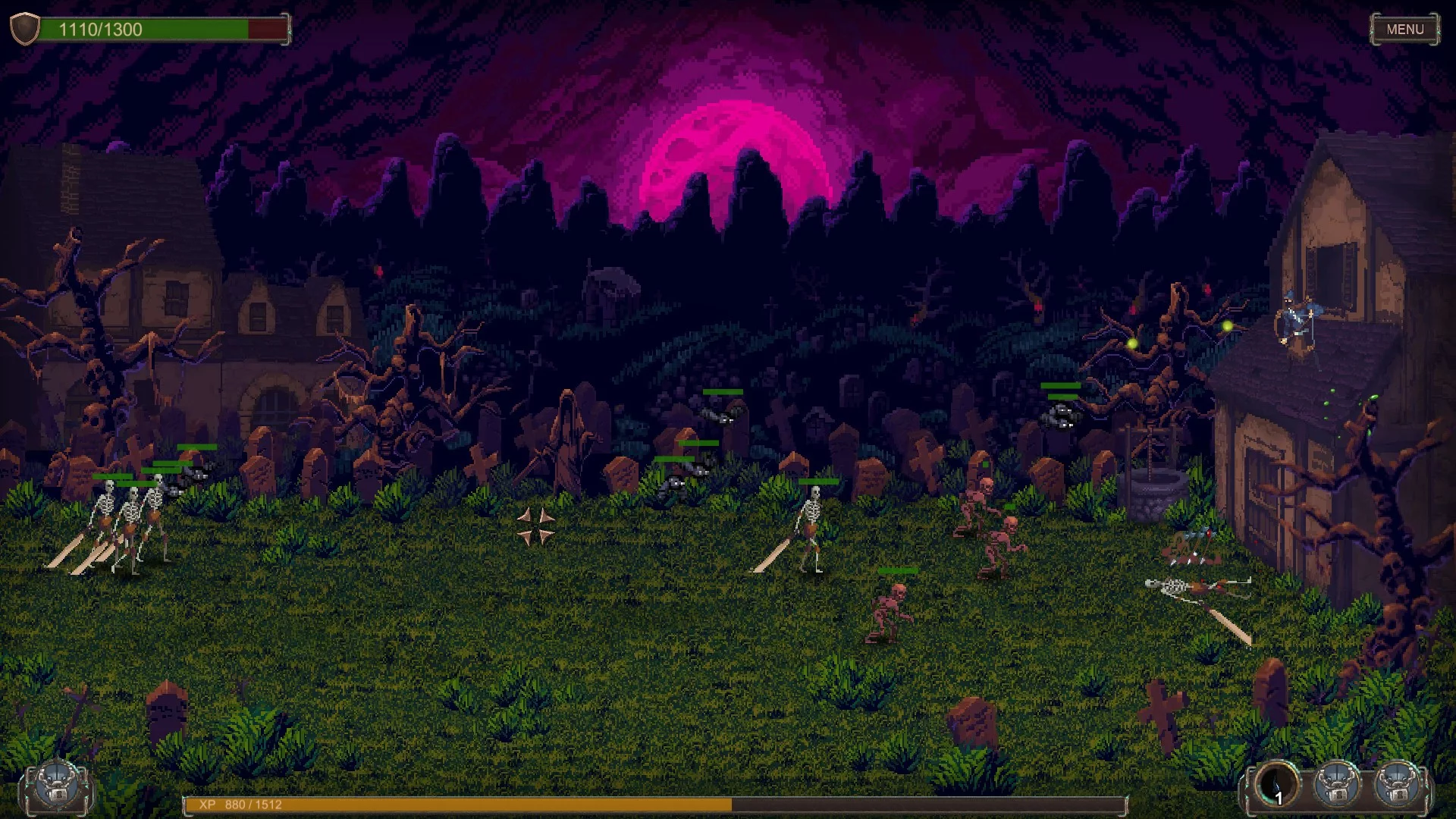Изображение игры: Graveyard Defender