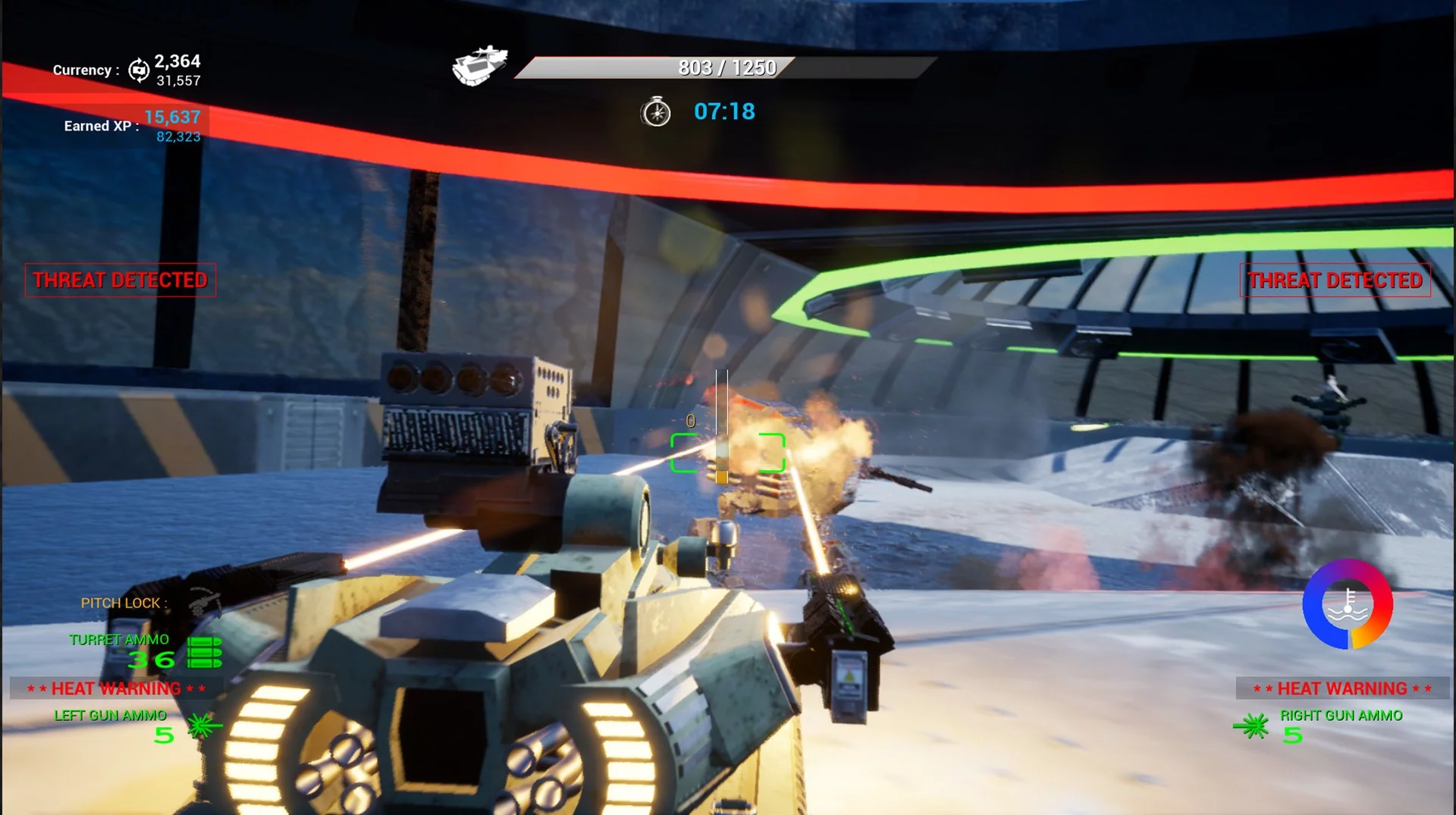Изображение игры: Hover Tank Arena