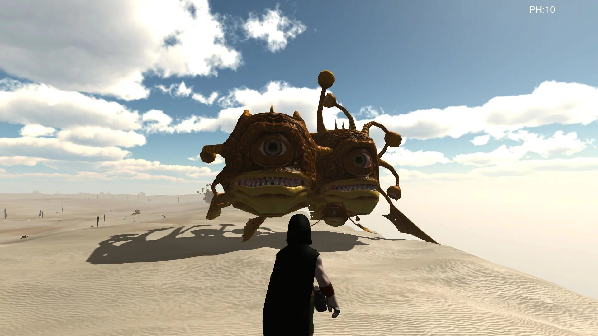 Изображение игры: Desert monsters