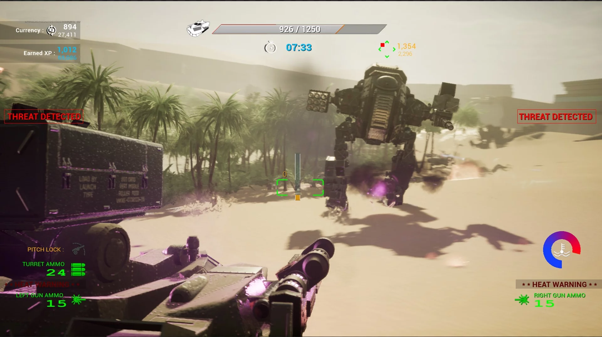 Изображение игры: Hover Tank Arena