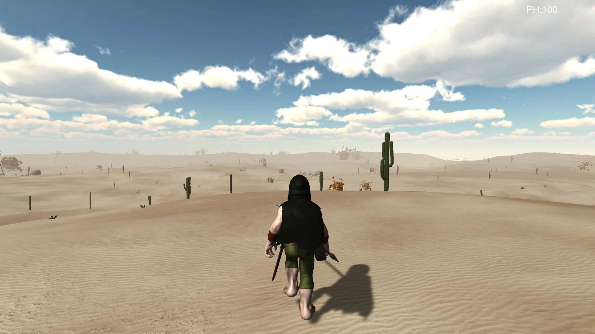 Изображение игры: Desert monsters
