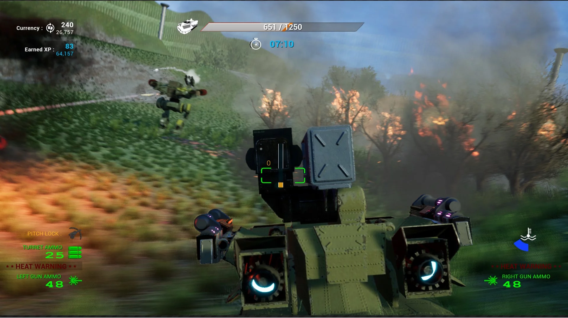 Изображение игры: Hover Tank Arena