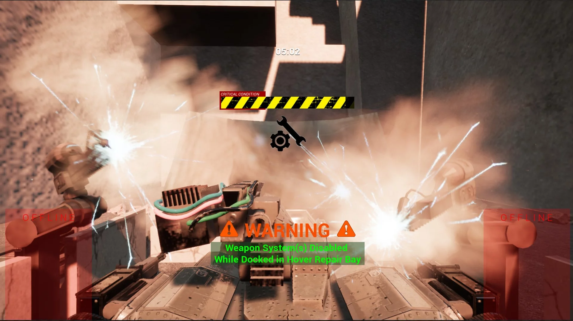 Изображение игры: Hover Tank Arena