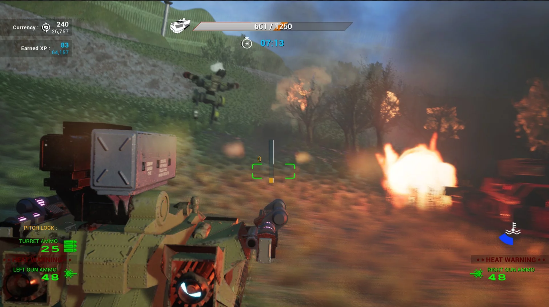 Изображение игры: Hover Tank Arena