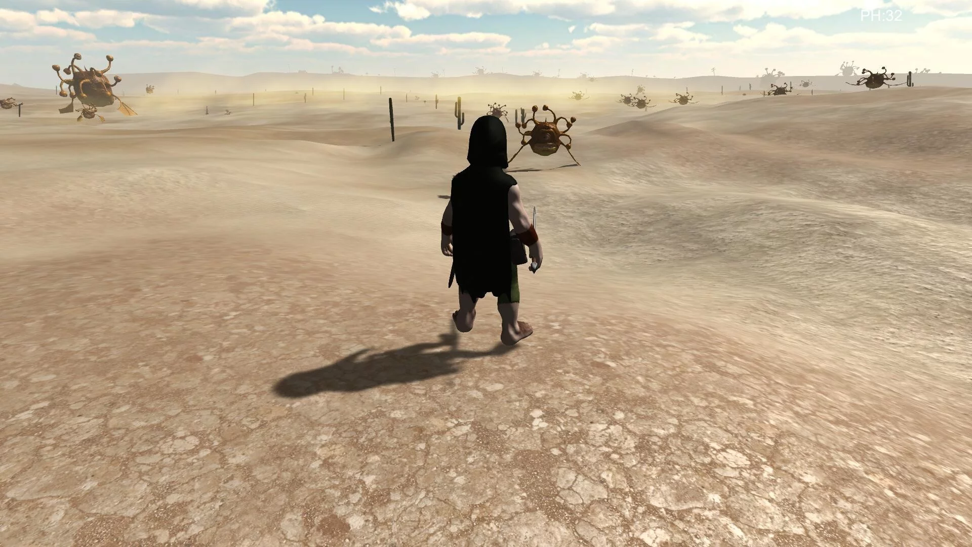 Изображение игры: Desert monsters