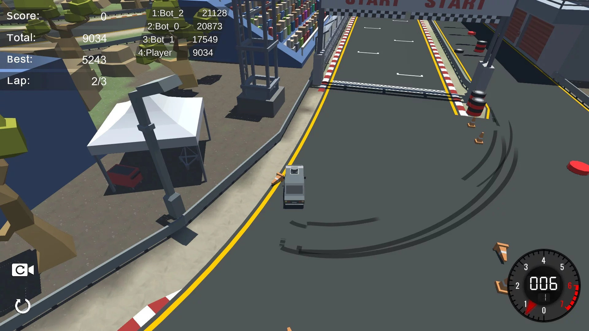 Изображение игры: DriftWay