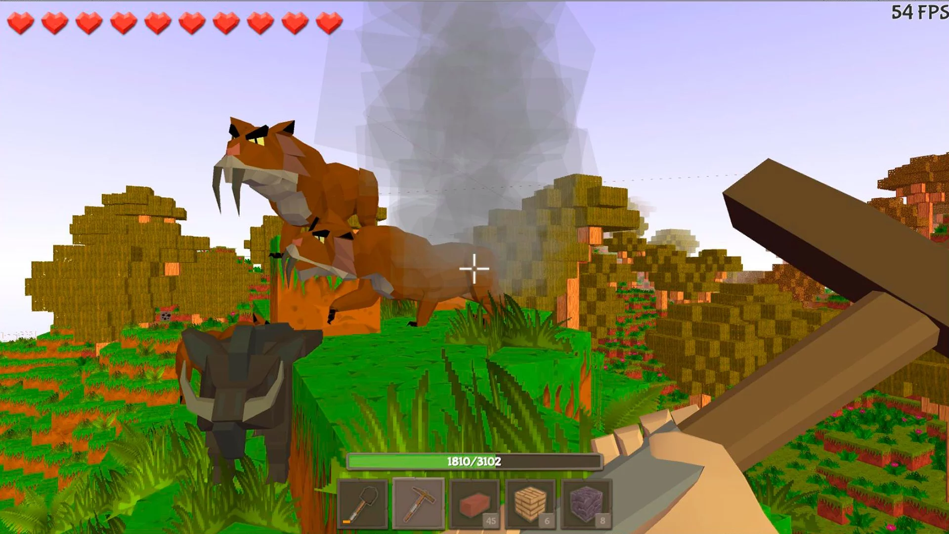 Изображение игры: Crafting Block World