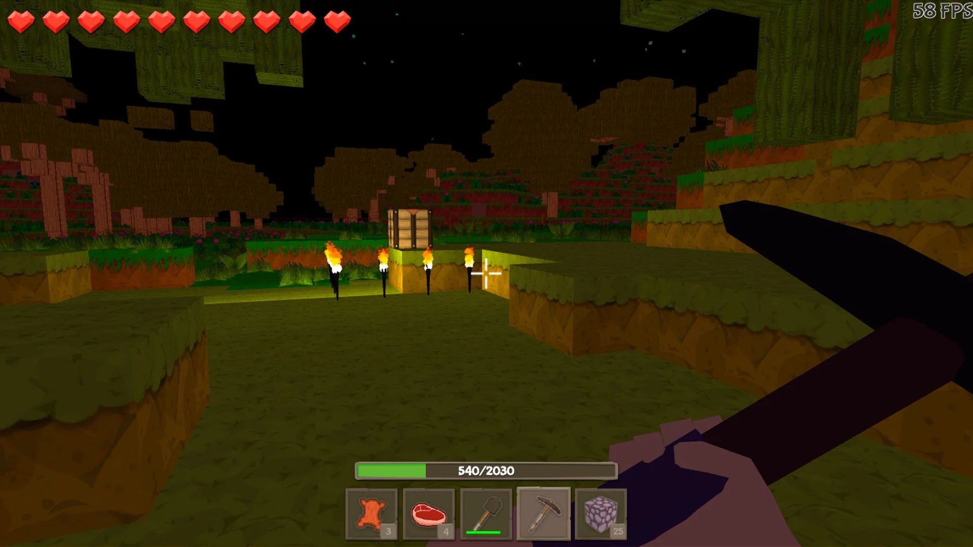 Изображение игры: Crafting Block World