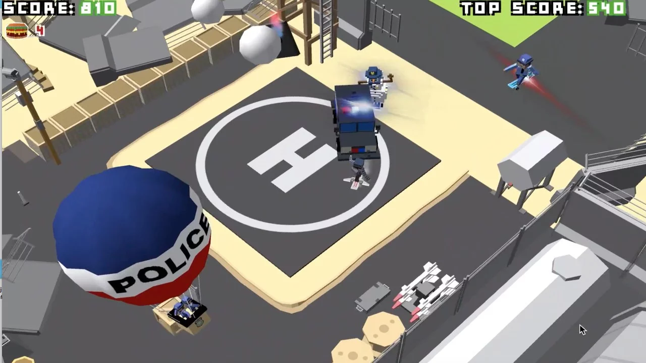 Изображение игры: Funny Road Chase Simulator