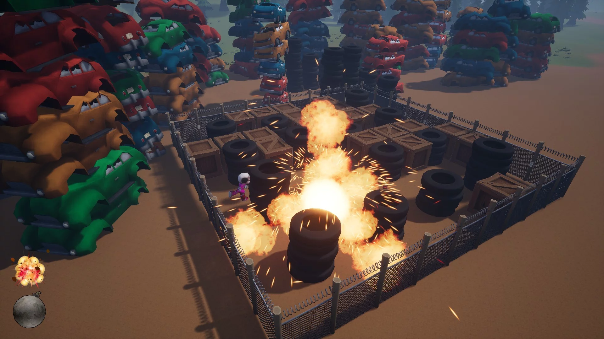 Изображение игры: Hide and go boom