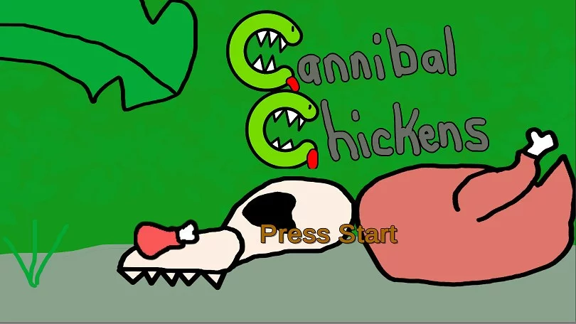 Изображение игры: Cannibal Chickens