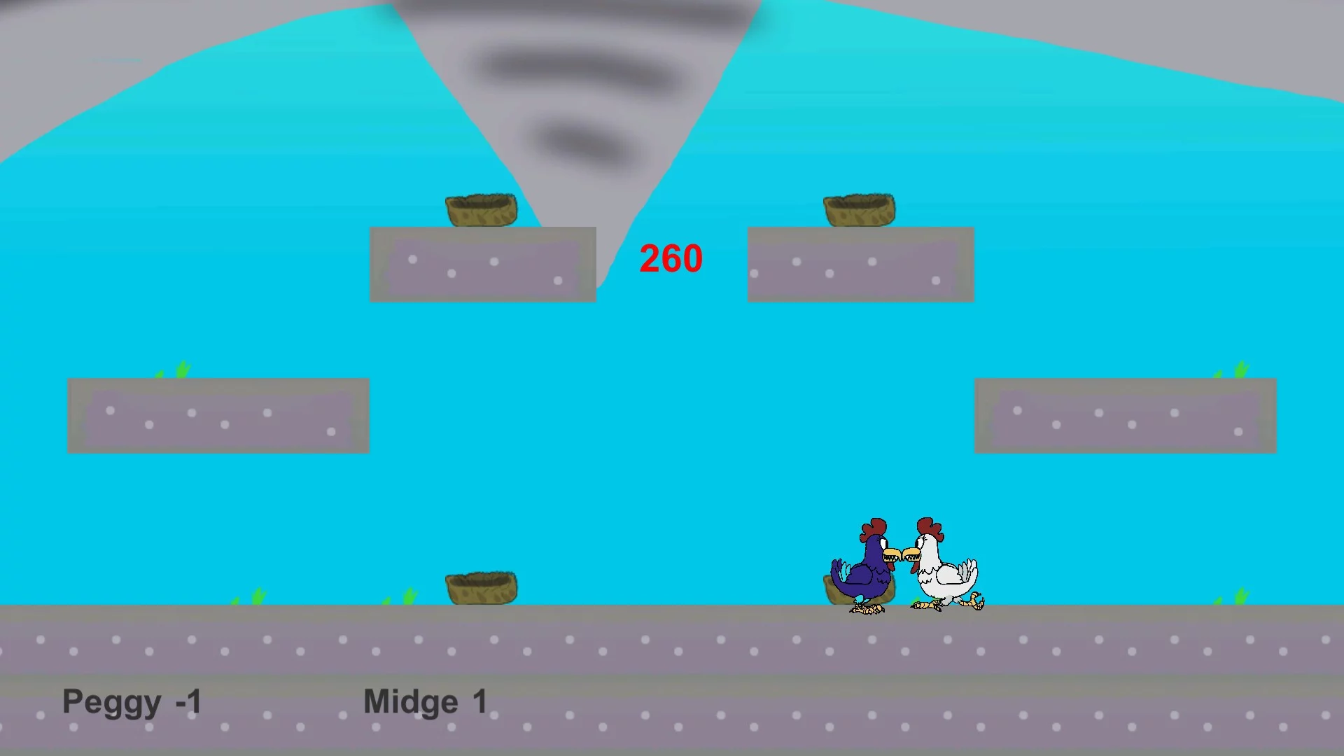 Изображение игры: Cannibal Chickens