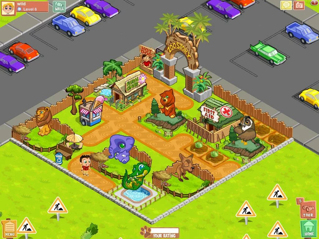 Изображение игры: Zoo Story