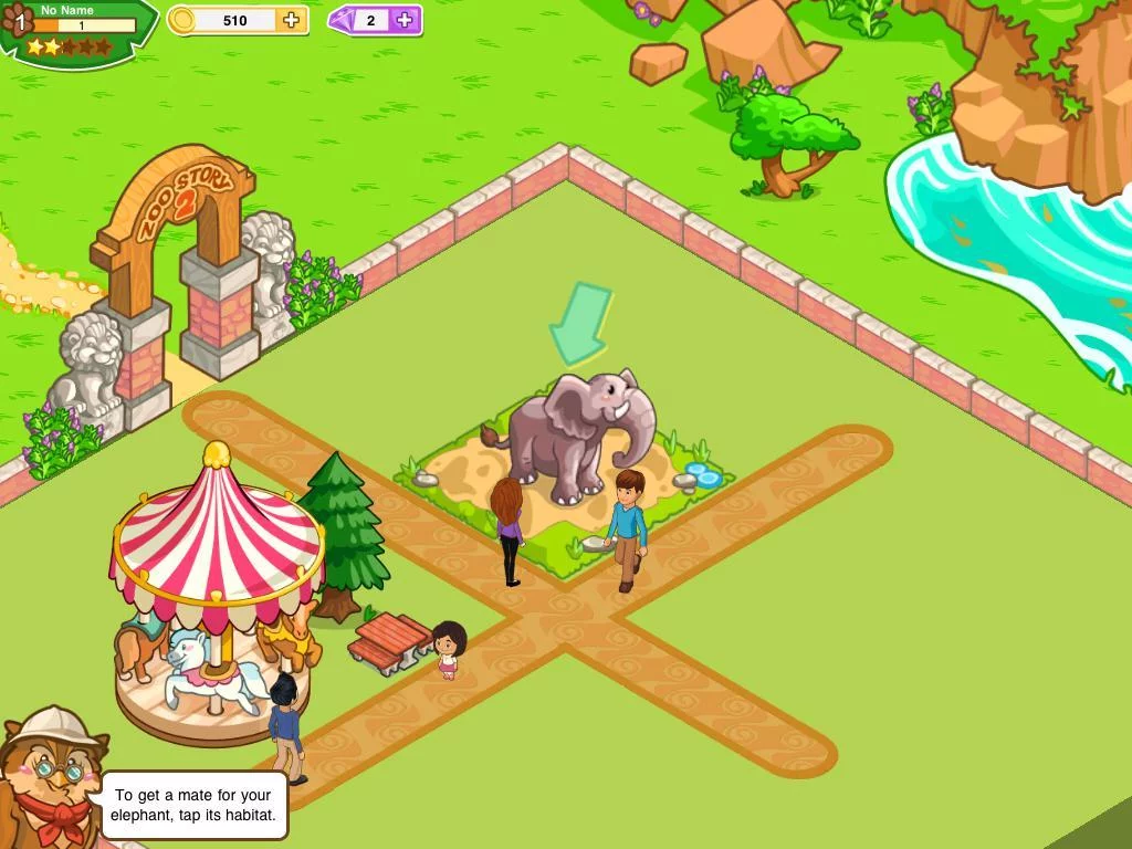 Изображение игры: Zoo Story 2