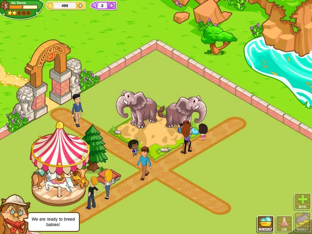 Изображение игры: Zoo Story 2