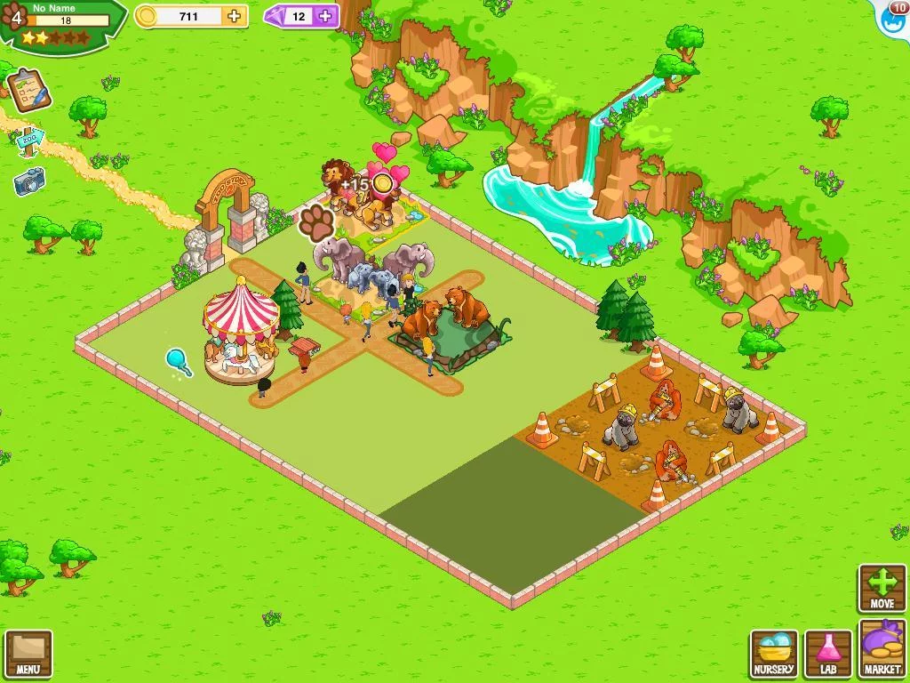 Изображение игры: Zoo Story 2