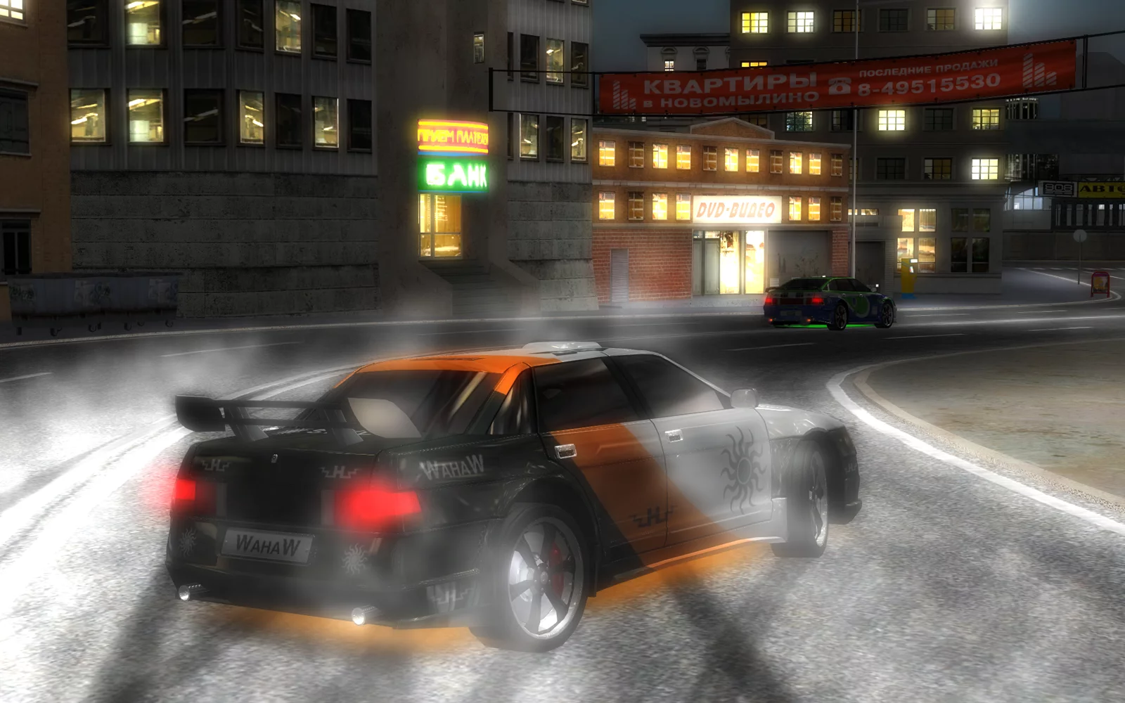 Изображение игры: Russian Street Racing. Рейсеры против ГАИ