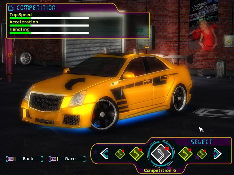 Изображение игры: Street Racing Stars