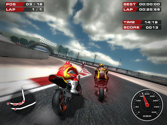 Изображение игры: Superbike Racers
