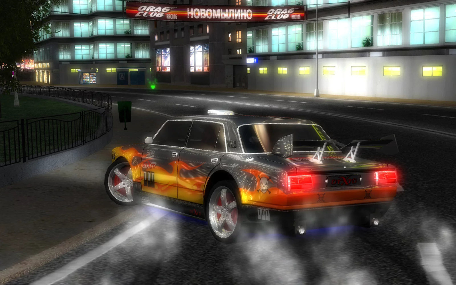 Изображение игры: Russian Street Racing. Рейсеры против ГАИ