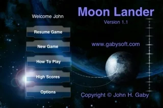 Изображение игры: Moon Lander