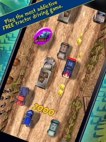 Изображение игры: Best Farm Tractor Driving Fun: 3D Endless Free Arcade Vehicle Driver Game with Racing and Cargo Delivery