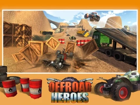 Изображение игры: An Offroad Heroes Free: Action Destruction Rally Racing 3D