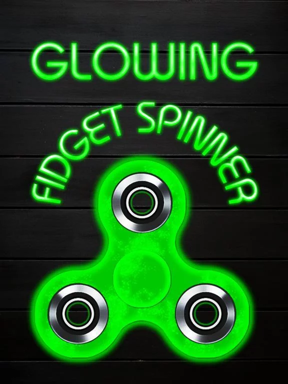 Изображение игры: Fidget Spinner Glow