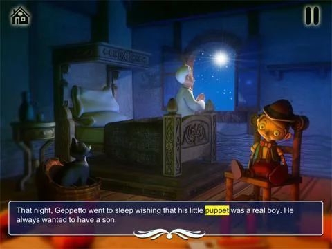 Изображение игры: Pinocchio - Book & Games (Lite)