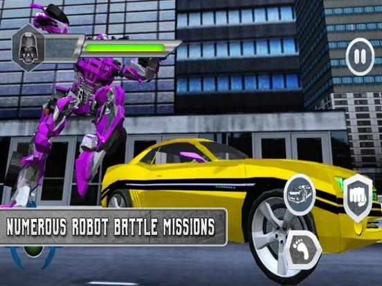 Изображение игры: Robot War Sim - City of Robots