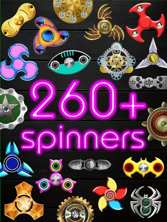 Изображение игры: Fidget Spinner Glow
