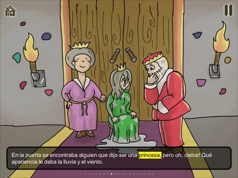 Изображение игры: The Princess and the Pea - Cards Match Game - Jigsaw Puzzle - Book (Lite)