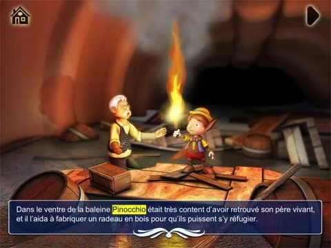 Изображение игры: Pinocchio - Book & Games (Lite)