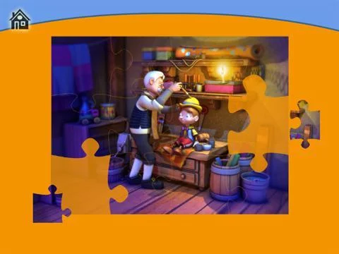 Изображение игры: Pinocchio - Book & Games (Lite)