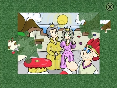 Изображение игры: The Princess and the Pea - Cards Match Game - Jigsaw Puzzle - Book (Lite)