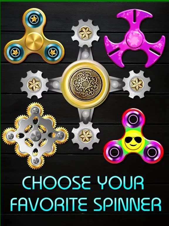 Изображение игры: Fidget Spinner Glow