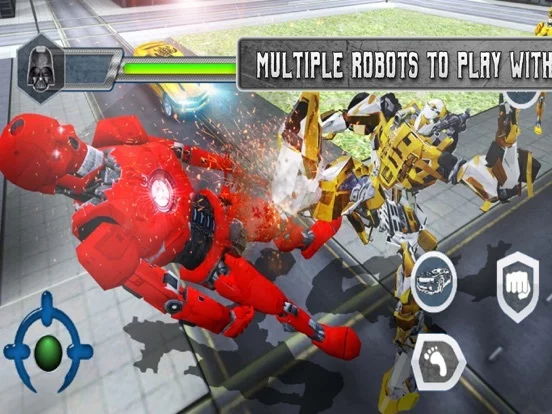 Изображение игры: Robot War Sim - City of Robots