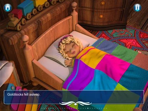 Изображение игры: Goldilocks and the three bears - Book & Games (Lite)