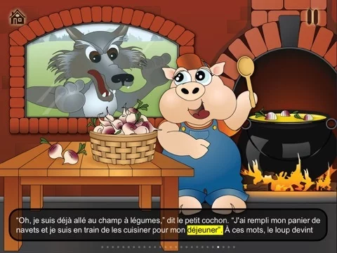 Изображение игры: The 3 little pigs - Cards Match Game - Jigsaw Puzzle - Book (Lite)