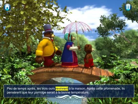 Изображение игры: Goldilocks and the three bears - Book & Games (Lite)