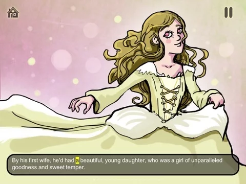 Изображение игры: Cinderella - Cards Match Game - Jigsaw Puzzle - Book (Lite)