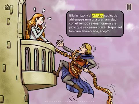 Изображение игры: Rapunzel - Book - Cards Match - Jigsaw Puzzle (Lite)