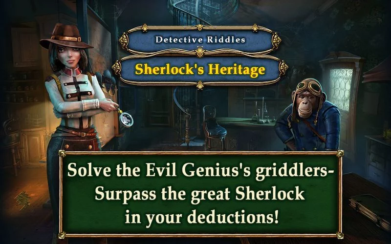 Изображение игры: Detective Riddles. Sherlock's Heritage Free