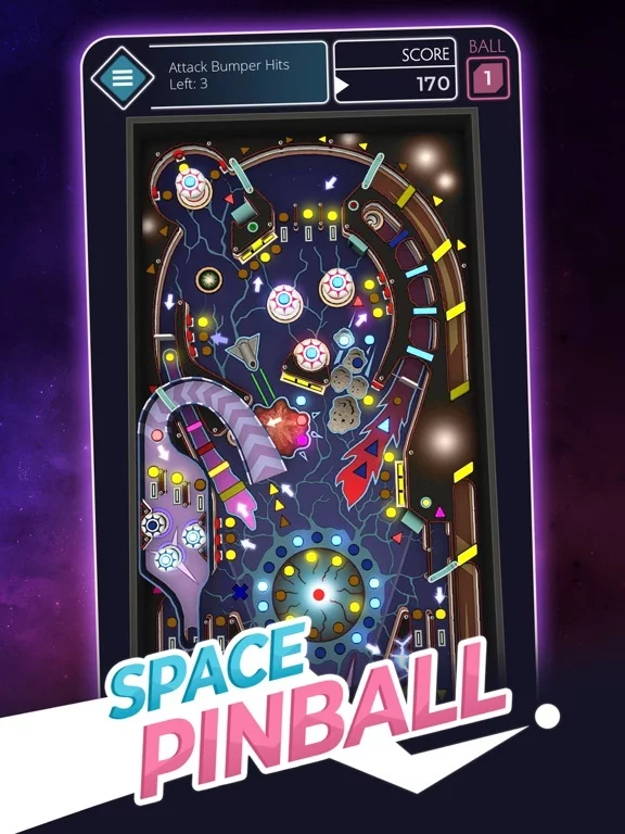 Изображение игры: Old Space Pinball